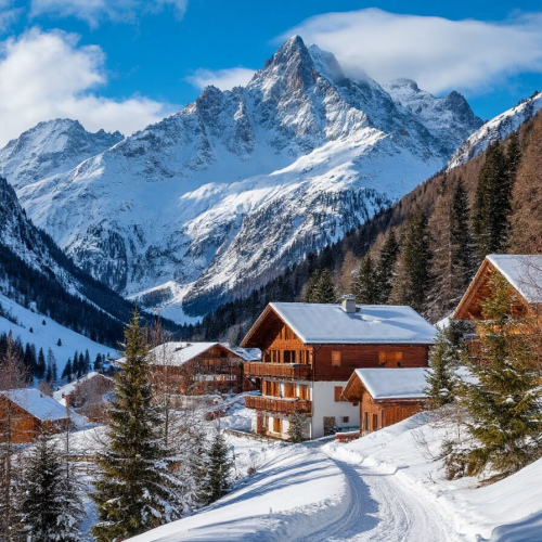 Альпийская зима